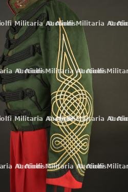 Dolman d’un capitaine en second du corps d’etat-major belge. Belgian staff corps captain’s dolman uniform. — photo 13