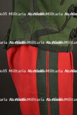 Dolman d’un capitaine en second du corps d’etat-major belge. Belgian staff corps captain’s dolman uniform. — photo 19