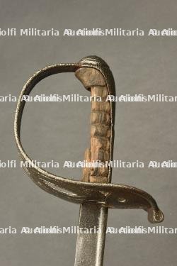 Sabre de chasseur de la Garde civique et sabre d’enfant a tete de lion. Civic Guard chasseur sabre and child’s lion-head sabre. — miniature 8