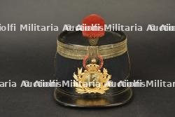 Shako d’officier modele 1893 du 13e regiment de ligne. Model 1893 officer’s shako of the 13th Line Regiment. — photo 1