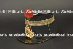 Shako d’officier modele 1893 du 13e regiment de ligne. Model 1893 officer’s shako of the 13th Line Regiment. — miniature 9