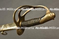 Sabre d’officier de cavalerie belge. Belgian cavalry officer’s sabre. — miniature 5