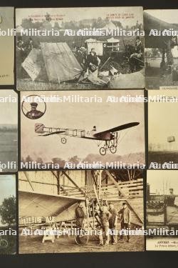 Cartes postales des debuts de l’aeronautique belge. Postcards from the early days of Belgian aviation. — miniature 5