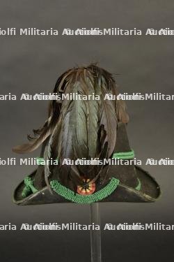 Chapeau de chasseur-eclaireur de la Garde civique. Civic Guard scout-rifleman’s hat. — photo 1