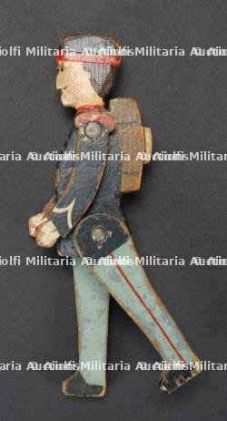 Figurine articulee et portrait de soldats belges en 1914. Jointed figurine and portrait of Belgian soldiers in 1914. — photo 3