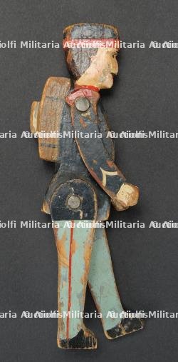 Figurine articulee et portrait de soldats belges en 1914. Jointed figurine and portrait of Belgian soldiers in 1914. — miniature 4