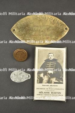 Souvenirs des lanciers, des guides et des chasseurs a cheval. Memorabilia of the Lancers, Guides and Mounted Chasseurs.