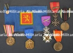 Ensemble de medailles de la Resistance, dont le Groupe G. Collection of Resistance medals, including Group G.