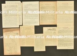 Presse clandestine du Brabant et publications diverses. Underground press from Brabant and assorted publications.
