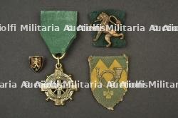 Souvenirs de la 5e Brigade Merckem des Brigades d’Irlande. Memorabilia of the 5th Merckem Brigade of the Irish Brigades.