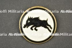Insigne d’officier de liaison aupres du 30e Corps britannique. Liaison officer badge for the British XXX Corps.