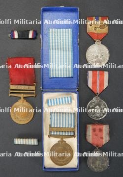 Medailles etrangeres de la guerre de Coree. Foreign Korean War medals.