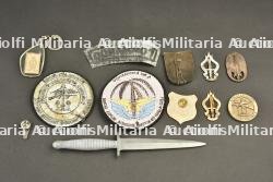 Insignes des commandos belges. Belgian commando badges.
