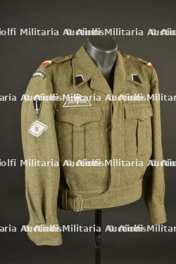 Battle-dress de commando belge de la base de Kamina. Belgian commando battledress from Kamina base.