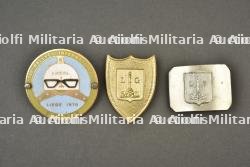 Lot d’objets de la police de Liege. Group of Liege police items.