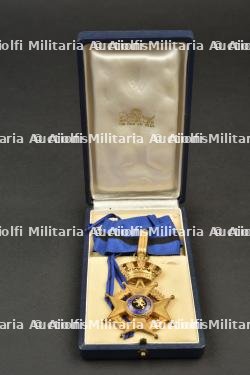 Croix de commandeur de l’ordre de Leopold II. Commander’s Cross of the Order of Leopold II.
