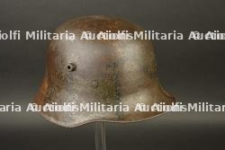Casque allemand Stahlhelm 1916 camouflé — miniature 4