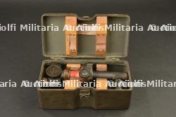 Optique de canon d'artillerie allemand.