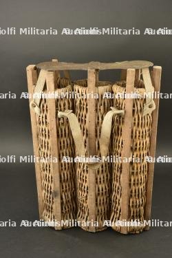 Panier en osier obus de 77mm