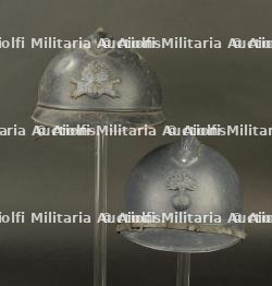 Ensemble de casques Adrian 1915
