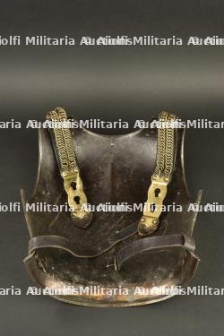 Cuirasse troupe modèle 1873 plastron et dossière au même numéro avec un gilet de matelassure — photo 10
