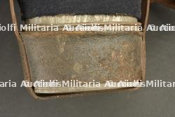 Bidon de cavalerie francais modèle 1884 harnais en cuir retourné — photo 3