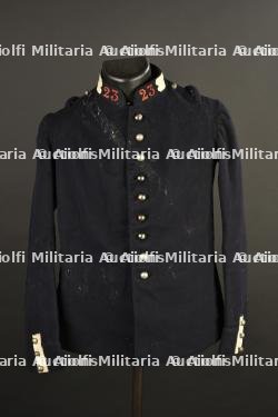 Tunique modèle 1900 du 23e régiment de Dragons