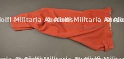 Pantalon culotte de cavalerie en drap garance