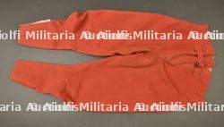 Pantalon culotte de cavalerie en drap garance — miniature 2
