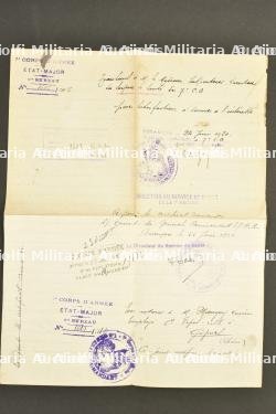Ensemble de livrets militaires de chasseurs — photo 7