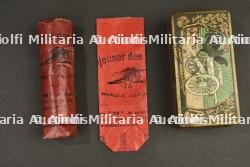 Lot de chicorée et biscuits à motifs patriotiques canon de 75