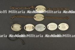 Lot de 7 plaques d'identités de poilus des bureaux de Béthune et de Rouen — photo 2