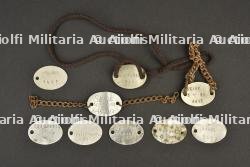 Lot de 9 plaques d'identités de poilus des bureaux de la Seine, Bordeaux, et divers — miniature 2