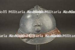 Casque Adrian modèle 1915 infanterie du Capitaine Husson du 220e RI