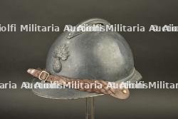 Casque Adrian modèle 1915 infanterie du Capitaine Husson du 220e RI — miniature 6