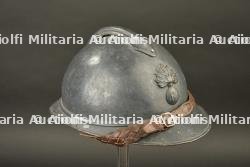 Casque Adrian modèle 1915 infanterie du Capitaine Husson du 220e RI — photo 7