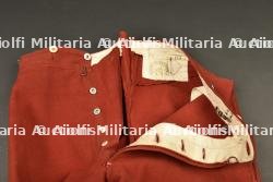 Pantalon modèle 1867 troupe daté 1901 en drap garance — miniature 6