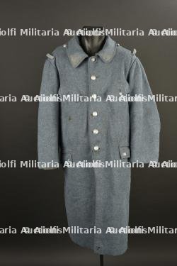 Capote simplifiée modèle 1914-1915 à quatre poches en drap bleu clair