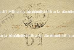 Capote simplifiée modèle 1914-1915 à quatre poches en drap bleu clair — photo 2
