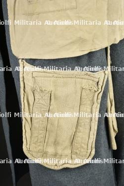 Capote simplifiée modèle 1914-1915 à quatre poches en drap bleu clair — photo 4
