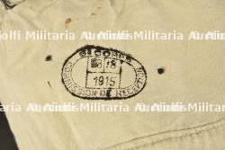 Capote simplifiée modèle 1914-1915 à quatre poches en drap bleu clair — photo 7