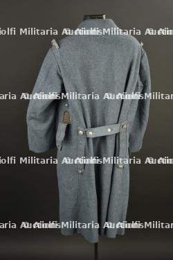 Capote simplifiée modèle 1914-1915 à quatre poches en drap bleu clair — photo 18
