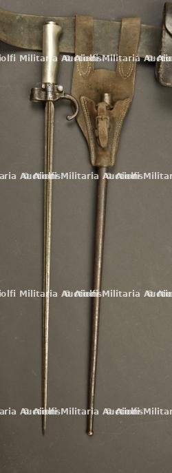Lot ceinturon M1845, cartouchière M1888 et épée baïonnette M1886 de poilu — photo 9
