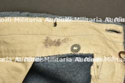 Pantalon culotte modèle 1914 bleu horizon à passepoil jonquille — photo 2