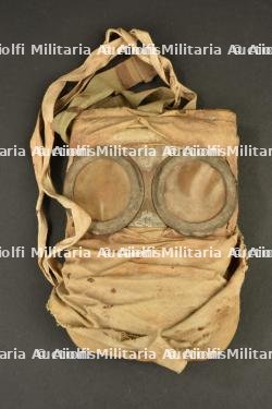 Masque anti gaz M2 avec sa pochette en toile nominative 6e RI — photo 5