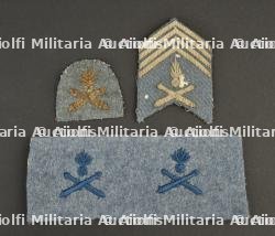 Insignes francais de spécialité de sous officiers mitrailleurs pointeurs — photo 1