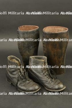 Ensemble d'équipement d'officier, souliers, jambières, jumelles et éperons — miniature 10
