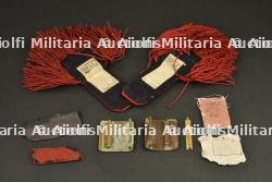 Lot de pattes de col, chiffre de képi, épaulettes et boucles de ceinturon début de guerre. — miniature 4
