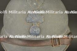 Casque Adrian 1915 infanterie — miniature 4