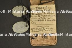Lot plaques d'identité et nécessaire couture d'artilleur — miniature 3